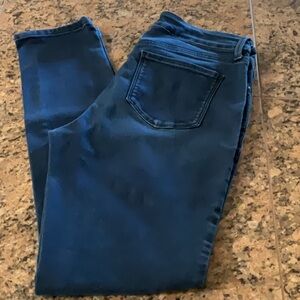 NYDJ Alina Dark Blue Legging Jeans, Size 8, EUC